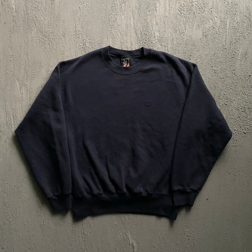 Vintage USA Olympic Crewneck Sweatshirt Men‎ Large Blue 1990s JCPenney